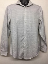 Calvin Klein Men's Slim Fit Performance Non-Iron Multi Color Dress Shirt Size 15