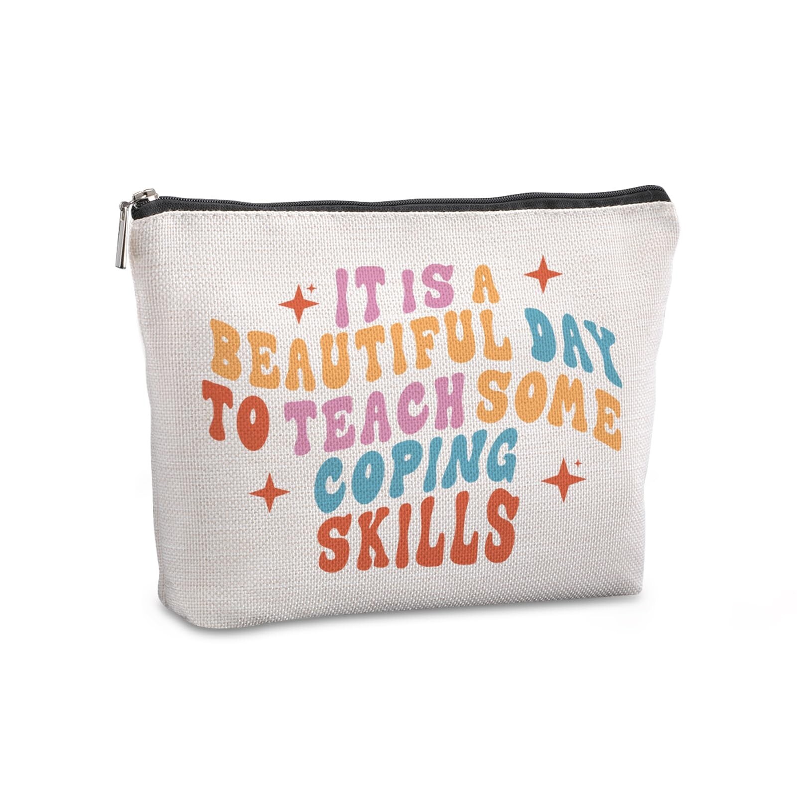 Counselor Gifts Travel Makeup Bag Counselor Inspirational Cosmetic Bag It Is ...