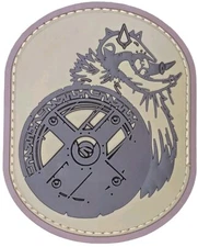 MSM BARBARIAN BERSERKER VIKING MILSPEC MONKEY DESERT WARRIOR PVC HOOK PATCH