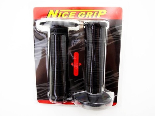 HONDA CR250 JBS BLACK HAND GRIP SET LEFT RIGHT PAIR HANDLEBAR GRIPS - Picture 4 of 4