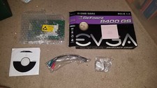 VINTAGE GEFORCE 8400 GS 8400GS 512MB DDR2 GE FORCE EVGA GRAPHICS CARD BOARD 