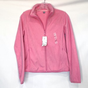 pink zip jacket