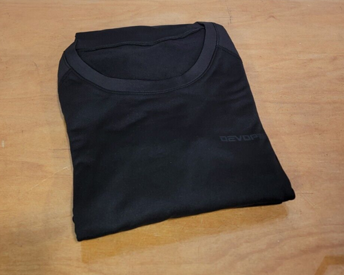 DEVOPS 2er Pack Thermo Langarm Kompressionsshirts Medium schwarz/anthrazit - Bild 4 von 9