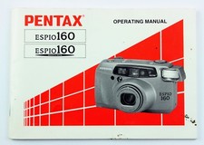 193752 Pentax ESPIO 160 Genuine Original User Instruction Manual Booklet