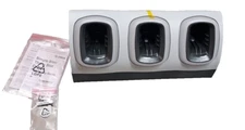 New Zebra CRD-MC18-3SLCKH Symbol PS30 3-Slot Charging Cradle (Locking) (No PSU)