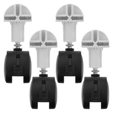  4 Pcs Swivel Caster Wheels Furniture Casters Cat Cage Dog Carrier