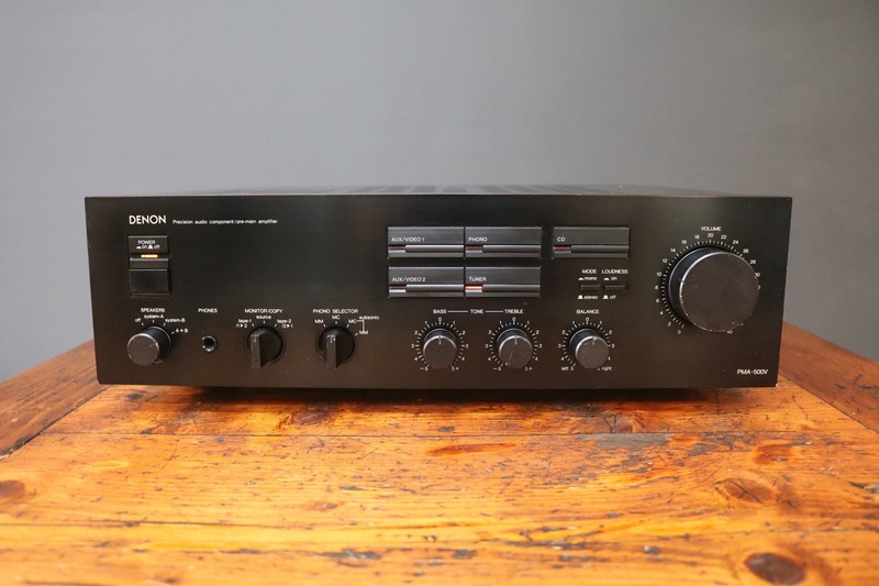 Denon PMA-500V Amplifier Phono Turntable Input MM MC Audiophile HiFi Japan
