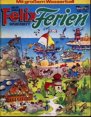 Comic Großband * FELIX SONDERHEFT FERIEN * Bastei 1977