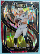 2024 Panini Select Football Red & Black Shock #187 Philip Rivers