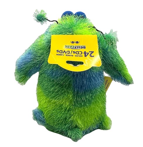 Vintage Furgles Blue Green Monster Alien Plush CD DVD Case Holder 2004 12” New - Picture 9 of 15