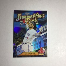2024 Topps Chrome - Summertime in the Park Bo Bichette #SITP-6