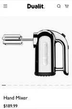 Dualit 300w Mixer