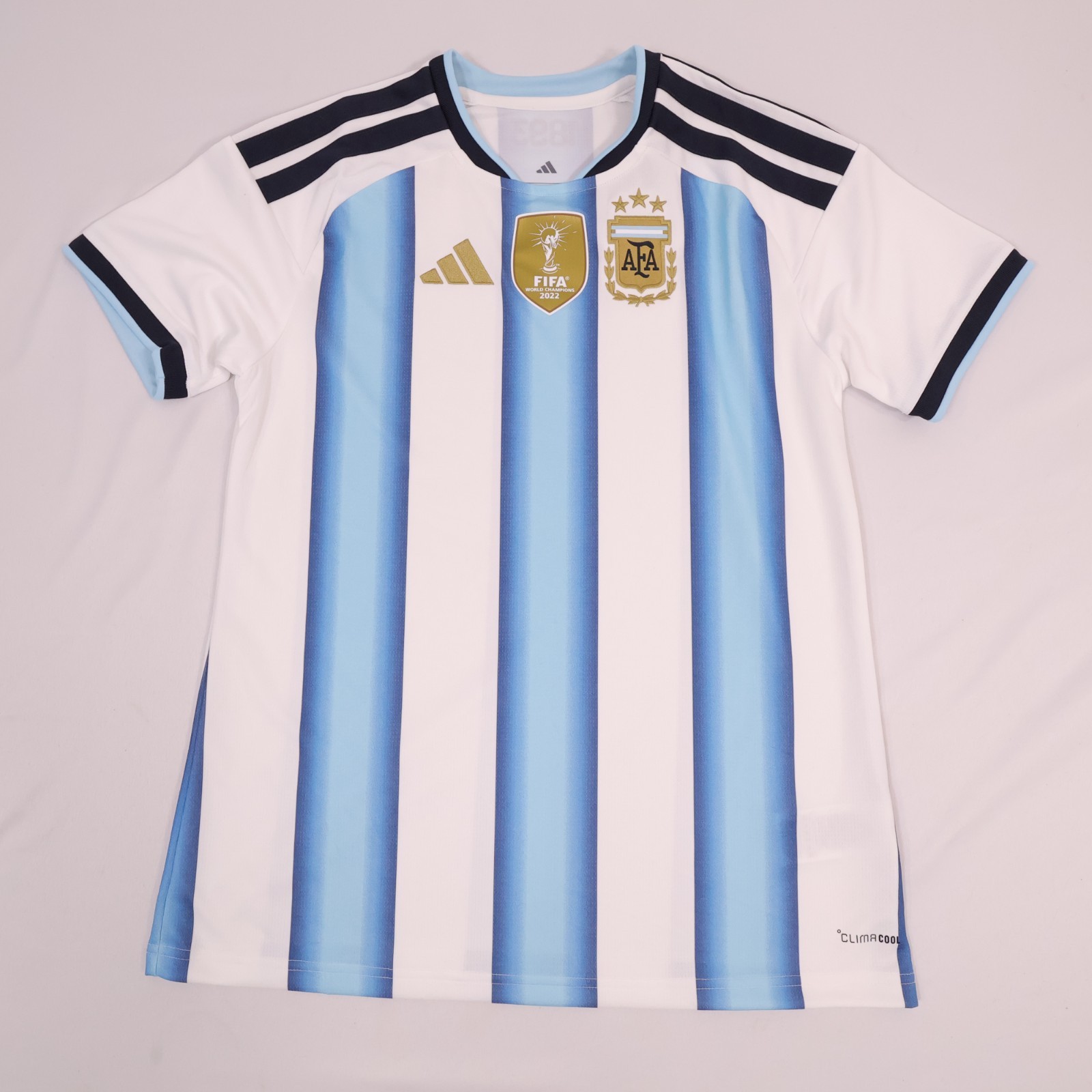 Adidas Argentina AFA 2022 World Champions Home Soccer Jersey Size M NWT