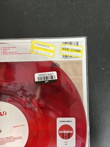 Enhypen - Romance : Untold LE Red Vinyl SEALED - Picture 4 of 10