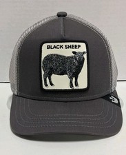 Goorin Bros. The Farm 'Black Sheep' Sheepie Trucker Hat YOUTH Snapback Cap NWT