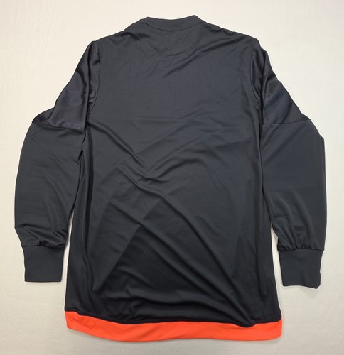 Adidas Camicia Uomo Media Nera Neon Climalite Goalie Manica Lunga Gomitieri - Foto 8 di 8
