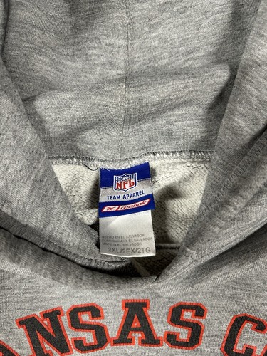 Vintage Y2K NFL Reebok Kansas City Chiefs Football Retro Sweatshirt Hoodie - Picture 5 of 7
