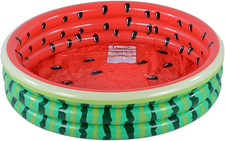 Kiddie Pool, Watermelon Hamburger Ice Cream Inflatable Pool, Water Pool in Summe