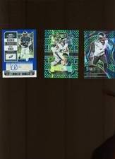 Lot (3) 2023 Select Contenders Blue Dragon Scale Eagles Team Players AUTO #/70