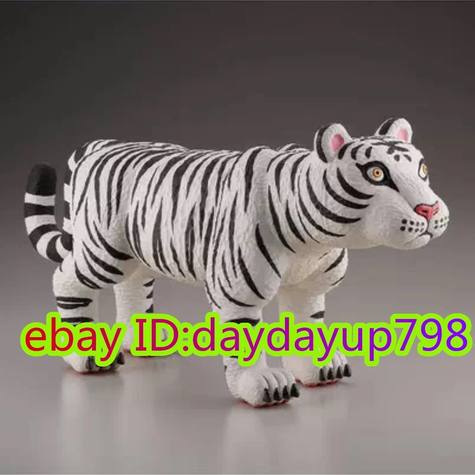 Фигурка Kaiyodo ANIMAL TORA от Misawa Atsuhiko белая версия ПВХ модель игрушка H23CM/9 дюймов - Изображение 3 из 4