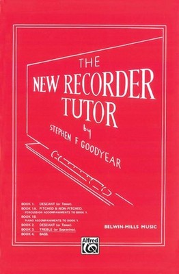 The New Recorder Tutor, Book III Stephen F. Goodyear Recorder Boo