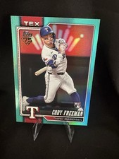 Topps 2026 Series 1 Cody Freeman Rookie Aqua Texas Rangers #224