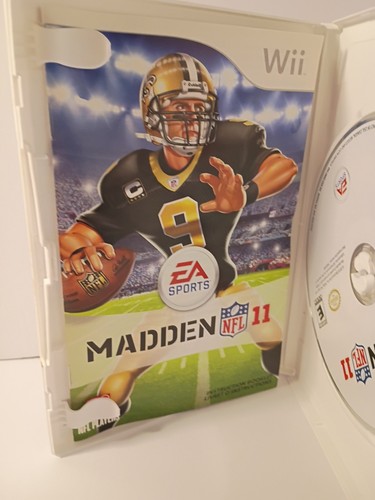 Madden NFL 11 (Nintendo Wii, 2010) Game with Manuel Tested - Picture 19 of 21