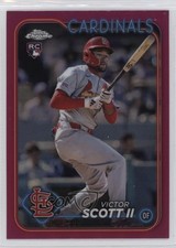 2024 Topps Chrome Update Magenta Refractor /399 Victor Scott II #USC48 1kn1