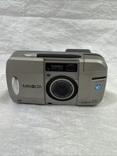 Minolta Vectis 25 Point  Shoot Camera, 30-75mm Zoom Auto Lens, 35mm Film