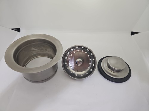 KONE Extended  Garbage Disposal Flange Fit 3-1/2 Inch KG234 304 Stainless Steel 