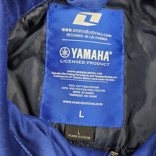 Yamaha Racing Jacke One Industries Größe Large Full Zip offiziell lizenziert blau - Bild 8 von 16