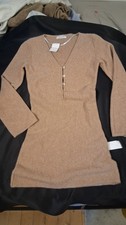 Naadam Cashmere Sweater Dress/tunic XS NWT