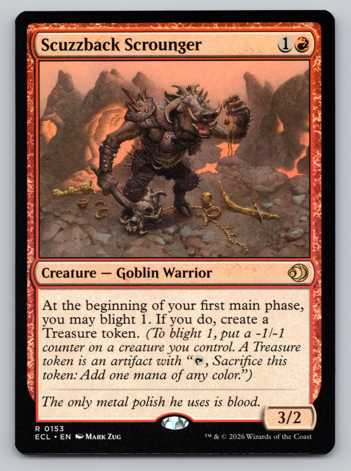 Scuzzback Scrounger  - Lorwyn Eclipsed MTG