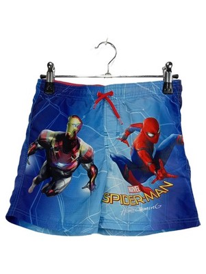 Marvel Spiderman Homecoming Badeshorts Blau Gr. 122