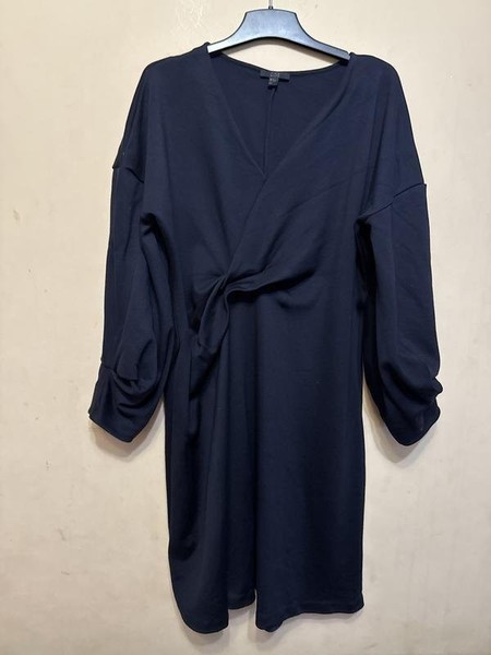 Women COS Dress Navy Viscose 36 #6PK9