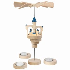 Pyramide Luftschloss Schalling Seiffener Volkskunst Erzgebirge Handarbeit Holz