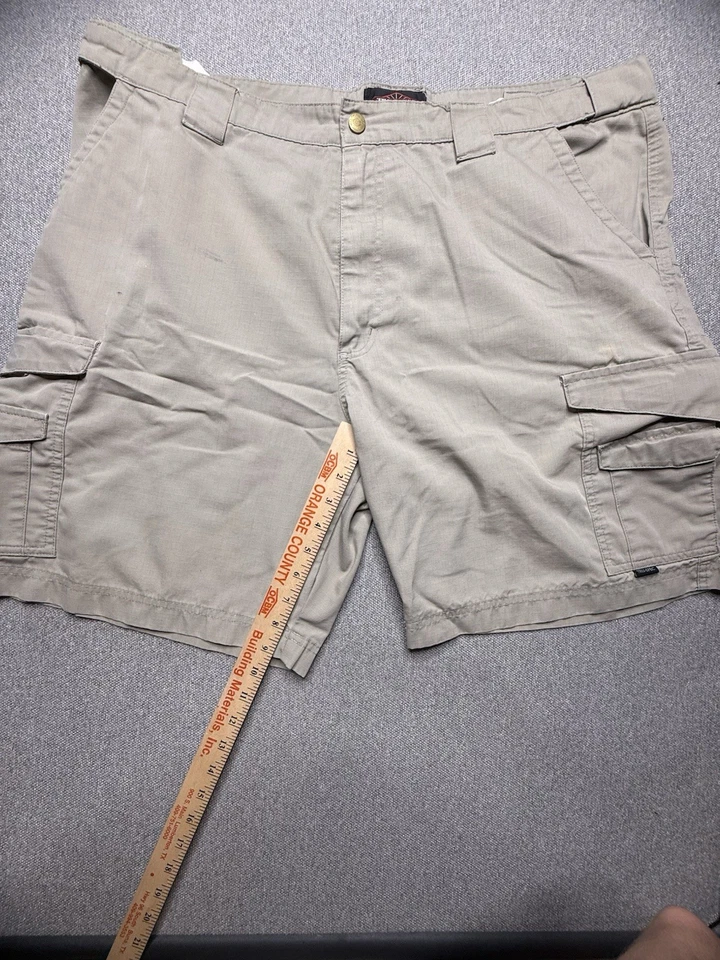 Pantalones Cortos de Carga Tácticos TRU-SPEC Para Hombre Talla 42 Beige Caqui Militar Foto 2 de 4