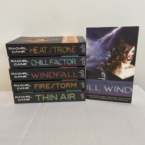 Weather Warden By Rachel Caine Paperback Books 1 to 6