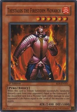 Yu-Gi-Oh Card - RDS-EN021 - THESTALOS THE FIRESTORM MONARCH (holo) [1st Edition]