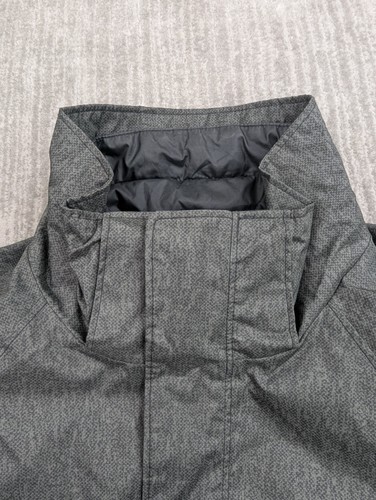 Columbia Jacket Mens Med Thermal Coil Morningside Interchange 3 In 1 Charcoal - Picture 9 of 16