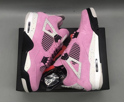 #ad #ad Jordan 4 Retro quot;Orchidquot; Men Women Mid Top Basketball Shoes $82.99