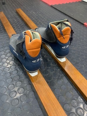 NordicTrack Skier Pro/ Achiever Replacement Ski Set, w/Solomon Boots Size 11