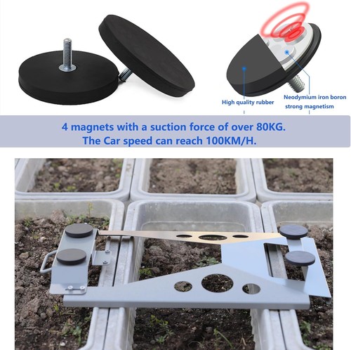 Starlink Gen 3 Flat Car Mount, Starlink Standard Dish Magnetic RV Mount,Starlink - Afbeelding 2 van 6