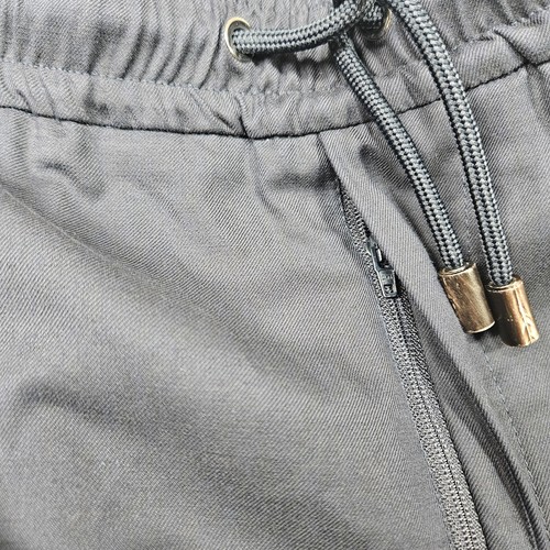 Isaia Pants 50R (32x27) Iconico Drawstring Trousers Wool Blend Italy Dark Blue - Picture 11 of 19