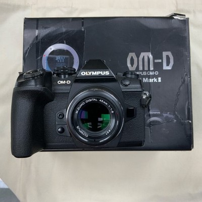 OM SYSTEM Olympus OM-D E-M1 Mark II Kit Includes 45mm Lens and Flash.