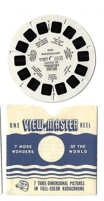 View Master Single Reel 3200 Dar-es-Salaam Capital of Tanganjika