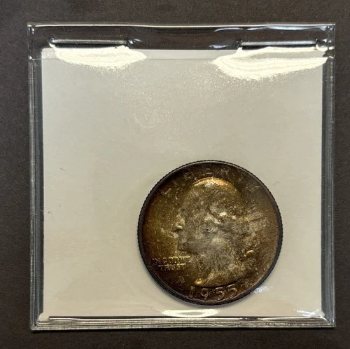 Lot of (4) Uncirculated Washington Quarters incl. 1955-D, 1957, 1959-D, 1962