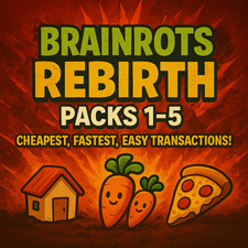 🎁✨NEW! PLANTS VS BRAINROTS PVB ALL REBIRTH PACKS 1-6 CHEAP FAST EASY✨🎁