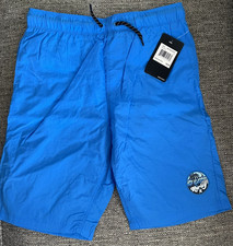 HURLEY Boys Neptune Blue Hybrid Shorts Size Medium NWT Fast Shipping