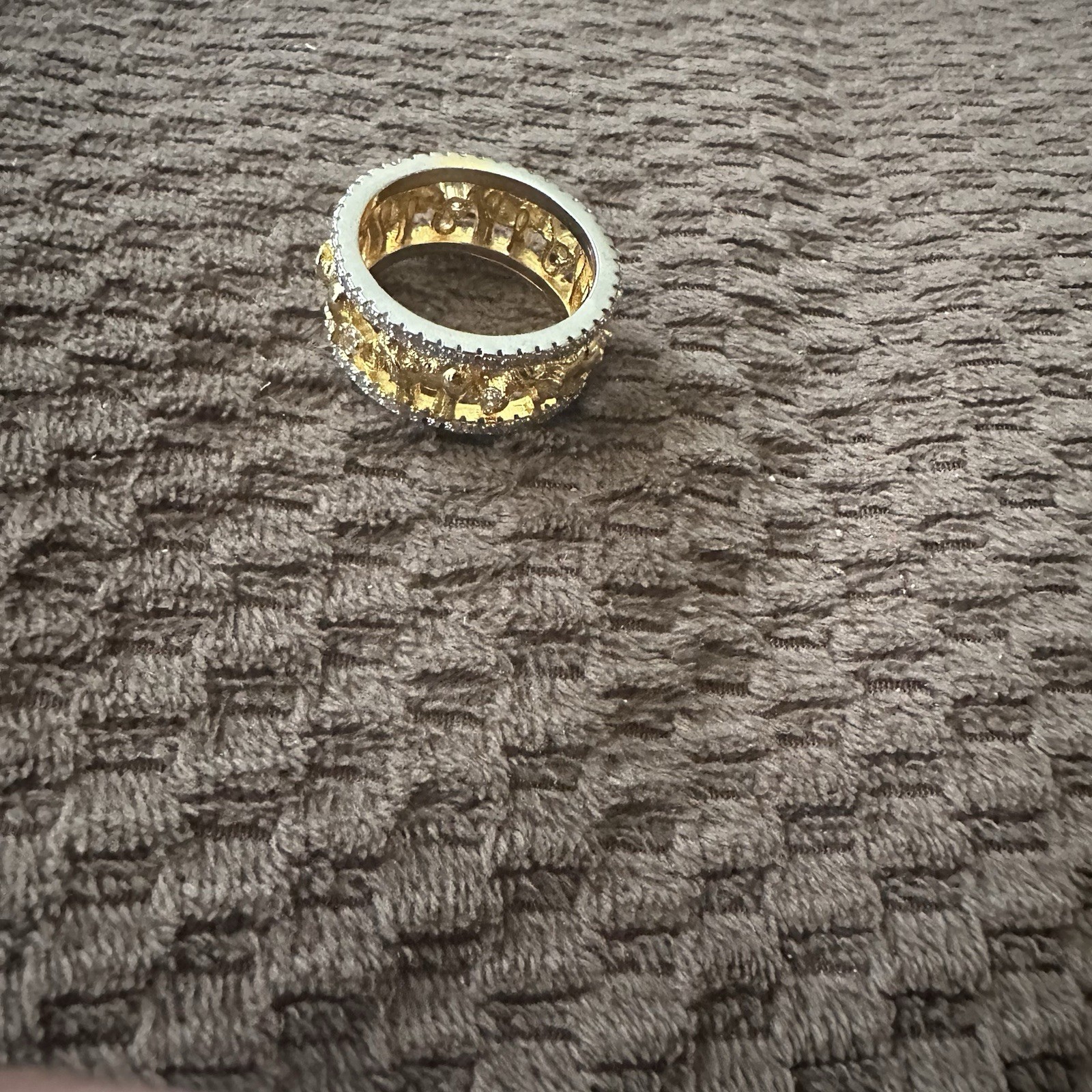 Dramatic Boho Elephant Statement CZ Women’s Ring … - image 3